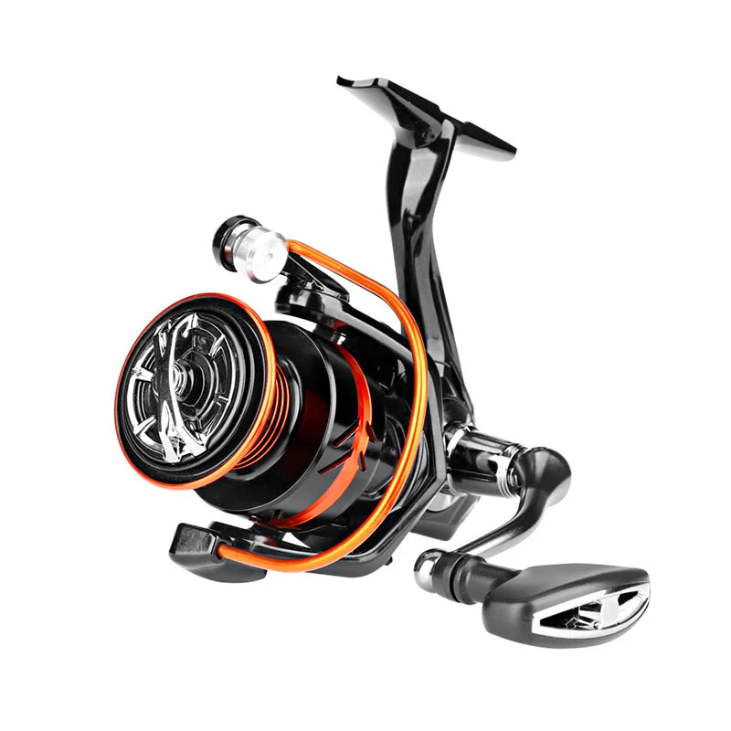 WEIHE CK2000-7000 Spinning Fishing Reel With Metal Spool Right Left Interchangeable Handle
