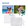 BestSub Wholesale Custom Your Design Rectangle Sublimation Blanks Printable Jigsaw Paper Puzzles for Printing