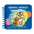 R-STB01 Kids Magic Puzzle Toys DIY Diamond Painting Books Educational Dotting Card 3D Animal Style Made from Paper for Children