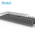 Auto-front Gravity Feed Display Roller Shelf Pusher Glides Gravity Roller Shelf for Supermarket