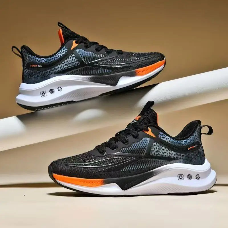 Factory Direct Sale Mesh Man Running Shoes for Boy New Running Breathable Sneaker
