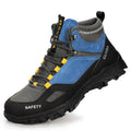 Brand Fashion Work Shoes Can Be Connected to Custom Wear-resistant Rubber Sole Steel Toe Safety Boots