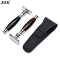 Top Quality Double Edge Safety Men's Razor Shaving Razor Black Acrylic Handle Travel Razor