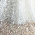 New 3D Embroidered Mesh Sequins Flower Base Soft Lace 100% Polyester Wedding Dress Children's Clothes Curtain Bag Decorative