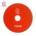 Long Life 4inch 100mm Industrial Hot Press OEM Super Thin Brazed Diamond Ti-coated Cutter Grinding Saw Blades Rock Stone Marble