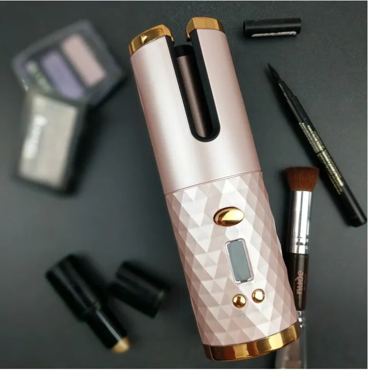 USB Rechargeable Wireless Automatic Hair Curler Portable Auto Magic Hair Curler Cordless Wireless Automatic Hair Curler