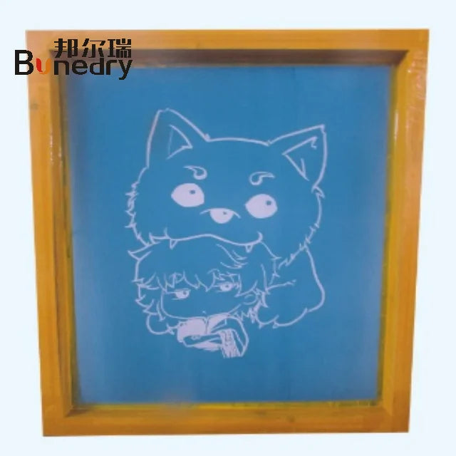 Aluminum Silk Screen Printing Frame with Polyester Mesh for T-shirt Textile PCB Custom Printing