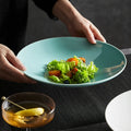 Nordic Vintage 10 Inch Dinnerware Set Eco-Friendly European Style Salad Dessert Snack Steak Dishes Bowl for Dinner