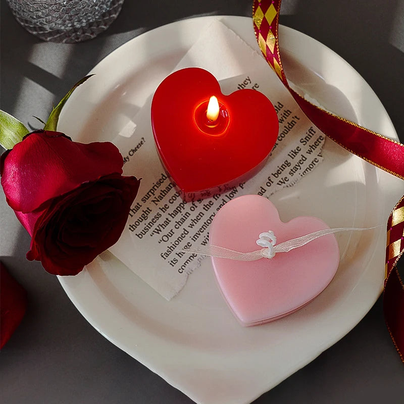 Heart Shaped  Top Seller Scented Candles Decoration for Wedding Event