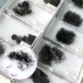 Private Label Your logo 300 500 1000 Loose Pre Made Lash Fans Handmade Pro Made Loose Fans