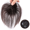Women Clip in 100% Remy Human Hair Hairpiece Silk Top Closure Topper Wigs Toupee
