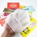 Custom Logo Environmental PE Non-Woven Advertising Promotion Cleaning Wet Wipes for Restaurant Coffee Chicken Shops Use