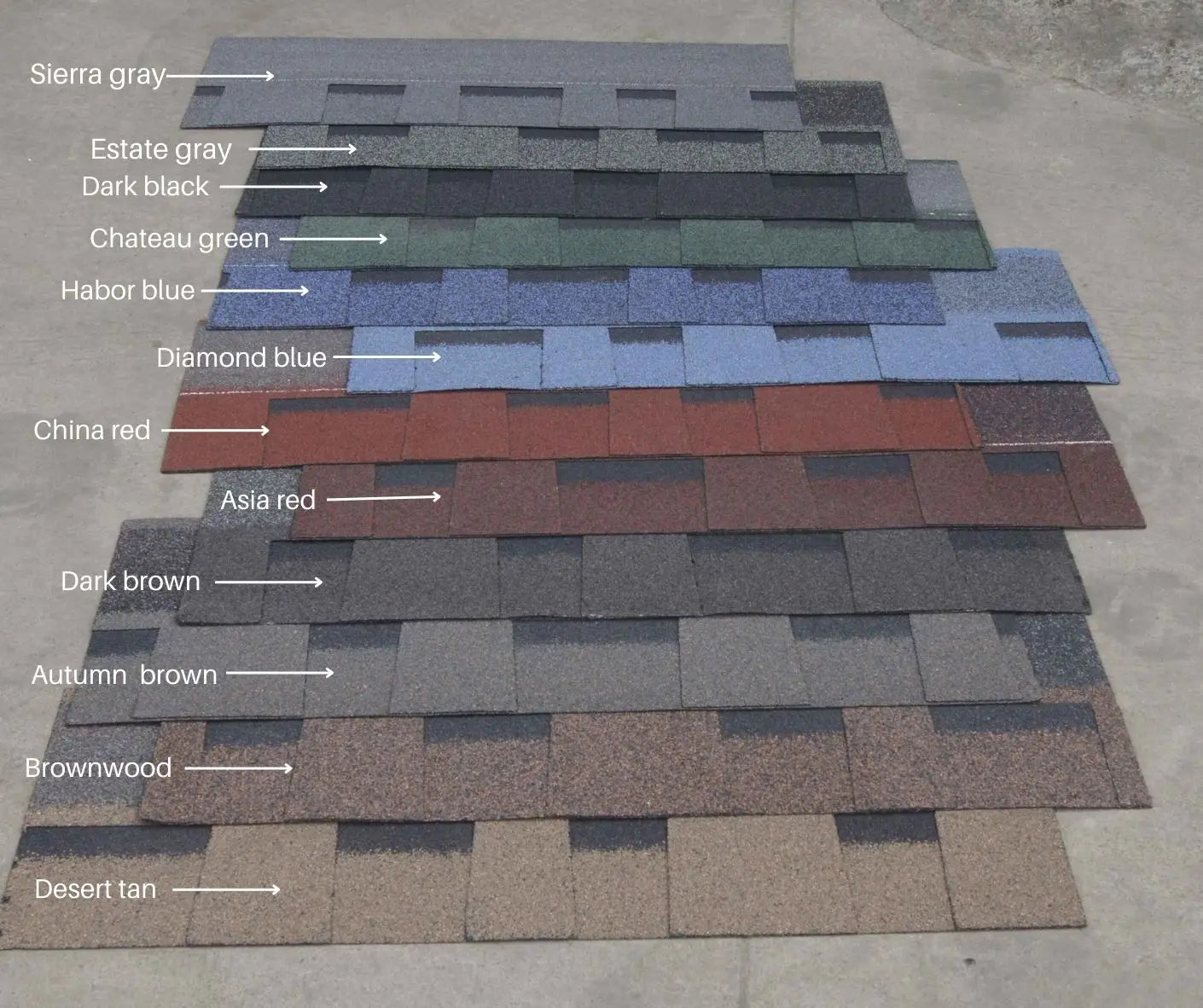 Philippines Cheap Asphalt Roofing Shingles Price Best Quality Home Copper Asphalt Roof Shingle