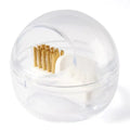 Spherical Cover Nail Drill Bits Soft Hard Dust Cleaning Brushes Manicure Tool with Nylon Carbide Bit and Nails Accessories