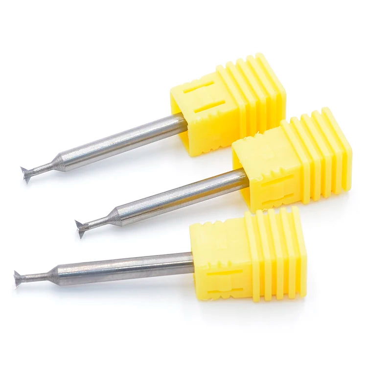4 6 8 10mm Shank T Type Swallowtail Grooving Milling Cutter Overall Alloy Soild Carbide Slotting Router Bits CNC Tool Endmill