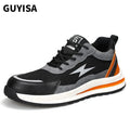 GUYISA Fast Delivery Steel Toe Work Shoes Breathable Outdoor Safety Shoes for Winter for Factory Use