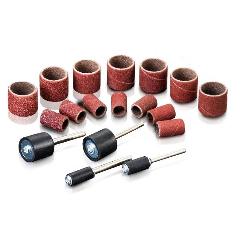 OEM OBM Red Aluminium Oxide Abrasive Disc Medium Hardness Customized Size High Performance for Nail Drill Bits