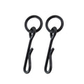 Hirisi Carp Fishing Quick Change Snaps Fishing Swivel Snap with Ring Fishing Tackle Accessories