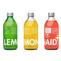 New Design Hot Sale 250ml 300ml 350ml 500ml Empty Round Glass Screw Cap Beverage Bottle for Coffee Water Juice Milk
