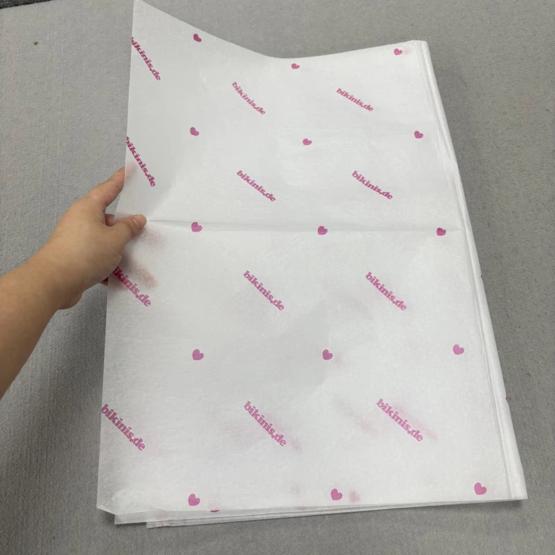 Manufacturer Custom Logo Printed Rolling Paper for Packaging Jewelry Cosmetic Personalized Clothing Gift Wrapping Tissue Paper