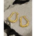 VIANRLA 925 Sterling Silver Hypoallergenic Hoop Earrings Gold Earings 18k Women