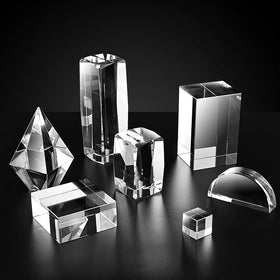 Shining Customized 3D Laser Engraving K9 Crystal Cube Glass Decoration Meeting Gifts Crystal Craft