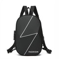 Motorcycle  Backpack Wholesale Waterproof USB Charging Port  Anti-theft Combination Lock Front Chest Bag