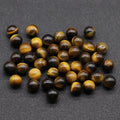 DIY Crystals Best Quality Yellow Tiger Eye beads about 10mm jewelry ball Aquamarine gemstone Sphere for pendant crystal jewelry