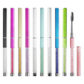 Glitter Rhinestone Lash Brush Reusable Eyelash Brushes Mascara Wand Applicator Eyelash Extension Makeup Tool