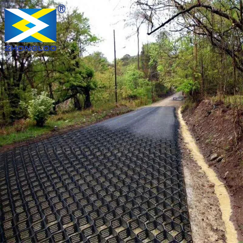 HDPE Geocell Manufacturer Price Textured and Perforated Gravel Grid Geo Cell for Road Construction