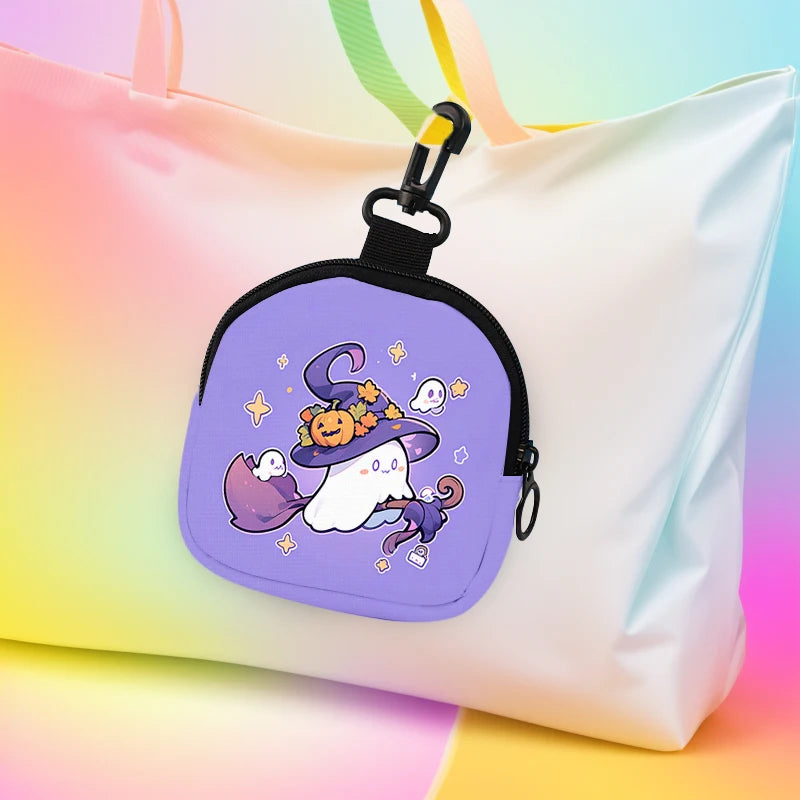 Fashion Cartoon Coin Pouch Bag Charm Coin Bag Cute Mini Coin Purse With Key Chain