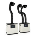 Portable TBK Laser Smoke Absorber Solder Fume Extractor New Double Arm Air Cleaning Equipment Equivalen
