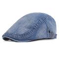 Monochrome Hat Flat Cap Beret Vintage Faded Denim Cap Aliexpress Mens Cap Flat Ivy Hat