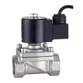 YXPC SLDF-25J 0.5-8Bar DC12V/24V 1 Inch PP16 IP68 Waterproof Underwater Solenoid Valve