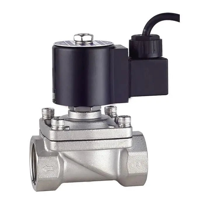 YXPC SLDF-25J 0.5-8Bar DC12V/24V 1 Inch PP16 IP68 Waterproof Underwater Solenoid Valve