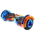 Smart 8" Two Wheel Kids Electric Self Balancing Scooter Hoover Board with Handlebar
