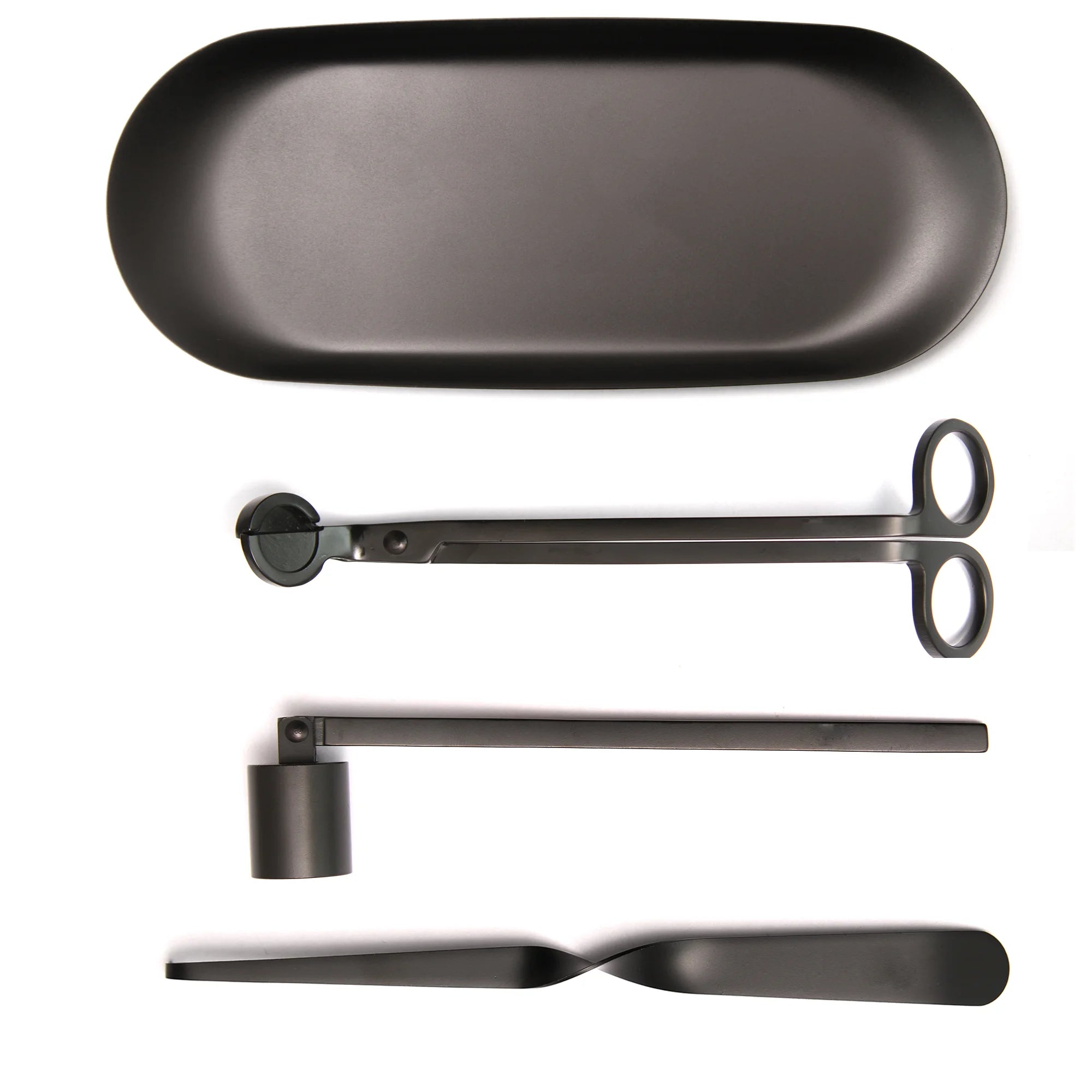 Candle Accessories Wick Trimmer Snuffer Dippertray Candle Care Kit Accessory Cutting Extinguisher