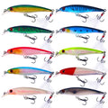 Hot Sale 8.9CM 6.7G Vivid Handmade Fishing Best Selling Minnow Lure Fishing Lures Hard Plastic Bait