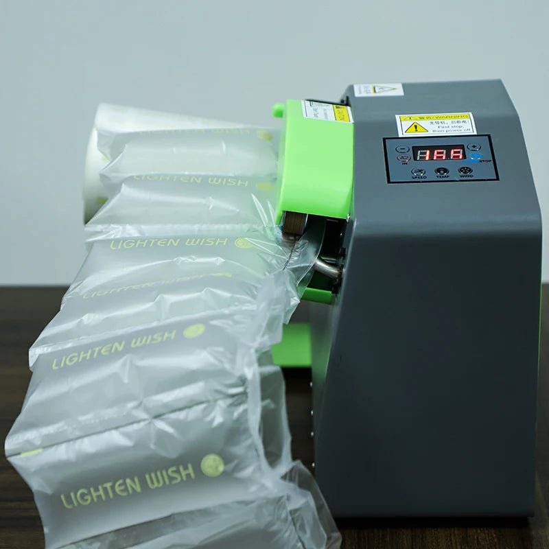Plastic Cushioning Protective Air Cushion Void Filling Film Air Bubble Cushion Bag Air Pillow Film Roll Packaging