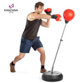 Children and Adult Fitness Boxing Speed Ball Tumbler Vertical Punching Ball with Sandbag for Training
