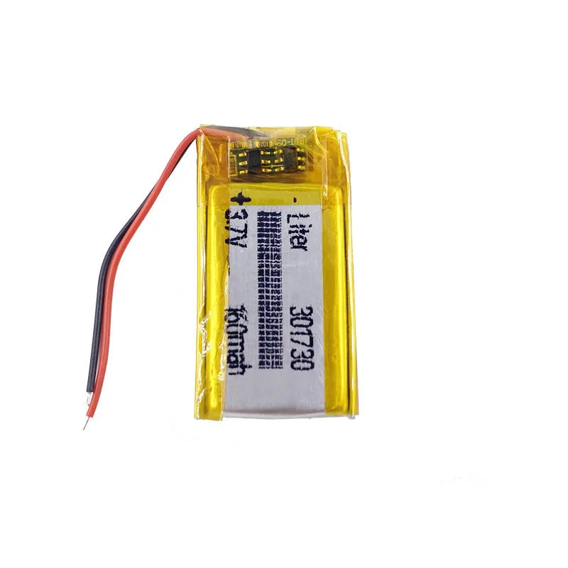 Lipo 301730 3.7v 160mah Customized Rechargeable Lithium Polymer Battery in Stock for Digital Devices
