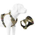 Wholesale Lockable Buckle Oxford Cloth Breathable Comfortable Multi-Color Optional Double Lead Strap Handle Dog Harness