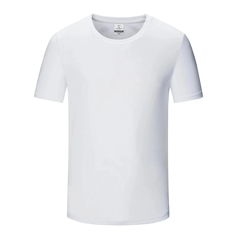 US and EU Size Polyester Light and Breathable Round Neck T-shirt Quick Dry Sports Wear T-shirt Sublimation T-shirts