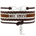 Manufacturer Infinity Love Cowgirl Boots Hat Charm Women's Fashion Multilayer Leather Wrap Cowboy Bracelet for Women