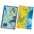 Gift Set Fountain Pens Custom Logo Pens Promotional Items With Ink Feather Dip Many Colours Luxury Metal Fountain Pen Business
