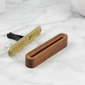 Long Lasting Car Mounted Air Outlet Aromatherapy Wooden Diffuser Car Wood Perfume Diffuser Box