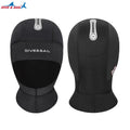 DIVE&SAIL High Quality 5mm CR Neoprene Diving Hat Super Stretch Spearfishing Snorkeling Cap Warm Diving Hood for Water Sports