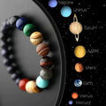 9 Planets Star Chakra Planets Gemstone Solar System Galaxy Universe Guardian Star Earth Space Bracelet