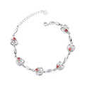 Wholesale 925 Sterling Silver Jewelry Custom logo 925 Sterling Silver Tennis Bracelet