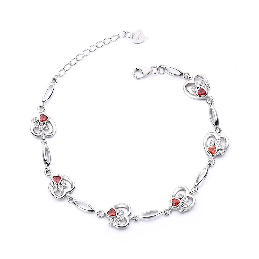 Wholesale 925 Sterling Silver Jewelry Custom logo 925 Sterling Silver Tennis Bracelet